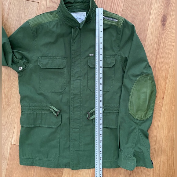 (SOLD) DIESEL jagarto green military field jacket M - Picture 8 of 11